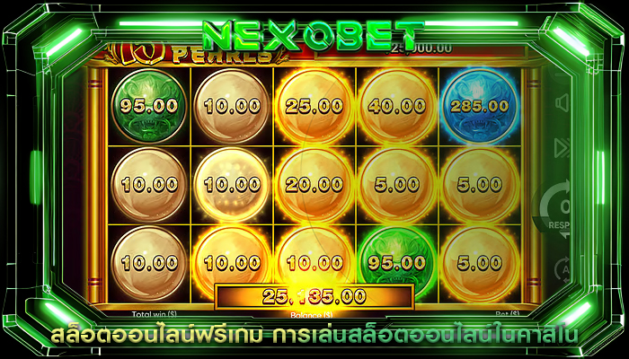 สล็อตออนไลน์ฟรีเกม การเล่นสล็อตออนไลน์ในคาสิโนสด