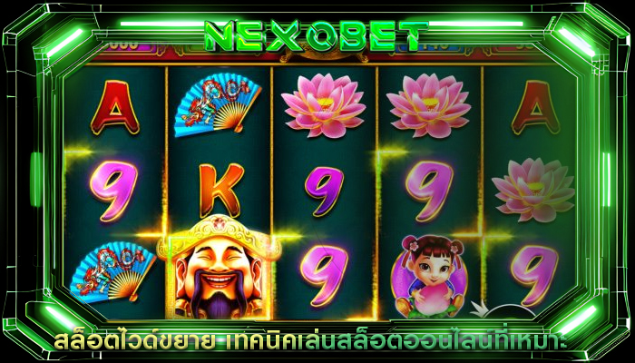 สล็อตไวด์ขยาย เทคนิคเล่นสล็อตออนไลน์ที่เหมาะ