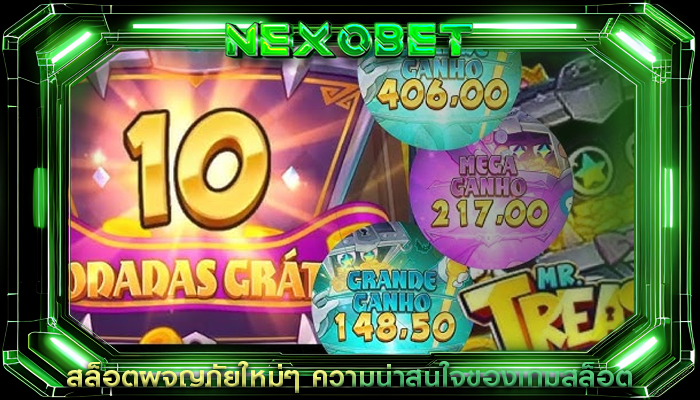 สล็อตผจญภัยใหม่ๆ ความน่าสนใจของเกมสล็อต