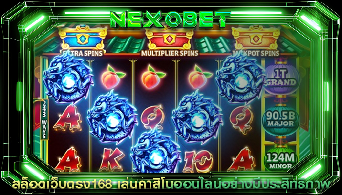 สล็อตเว็บตรง168 เล่นคาสิโนออนไลน์อย่างมีประสิทธิภาพ